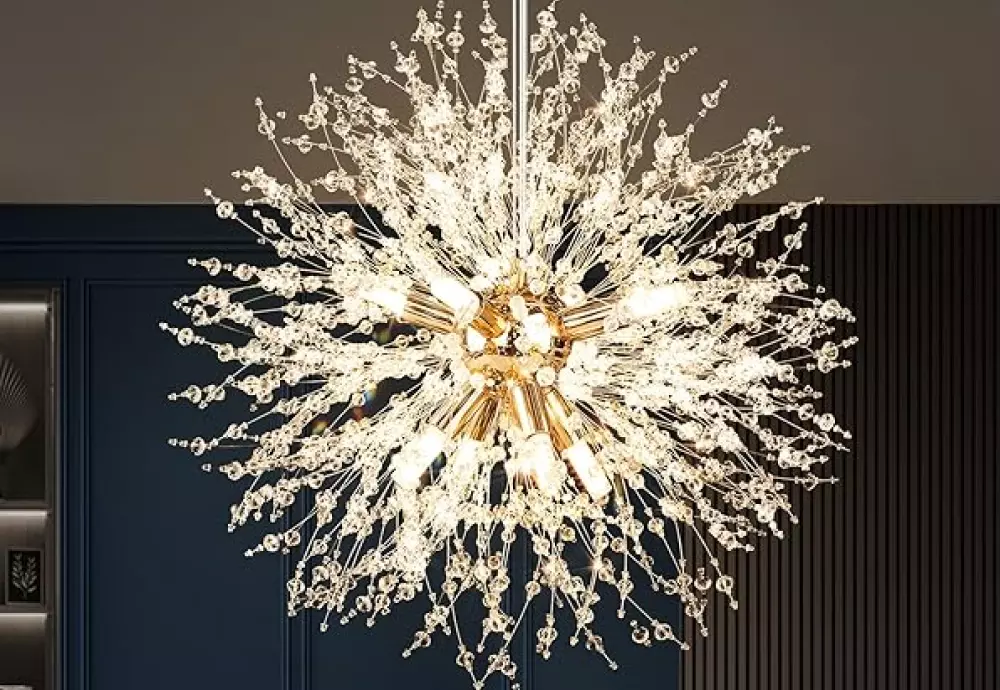 art deco bubble chandelier